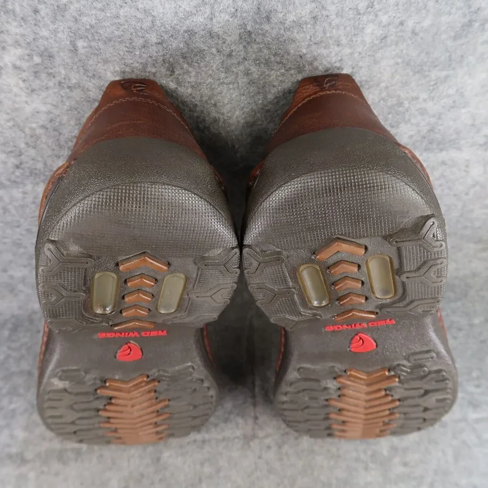 Red Wing Shoes Mens 11 Casual Chukka Derby Moc Leather Brown Comfort Lace Up EE